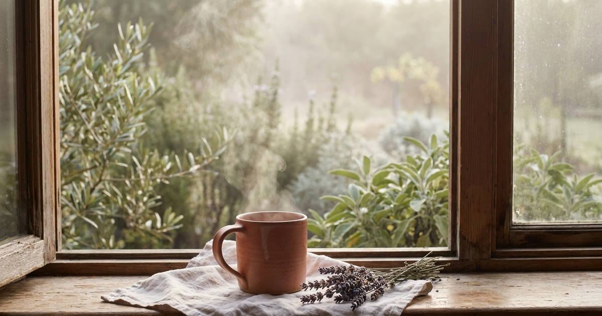 Person surrounded by soft haze illustrating brain fog and Crohn's disease cognitive difficulties