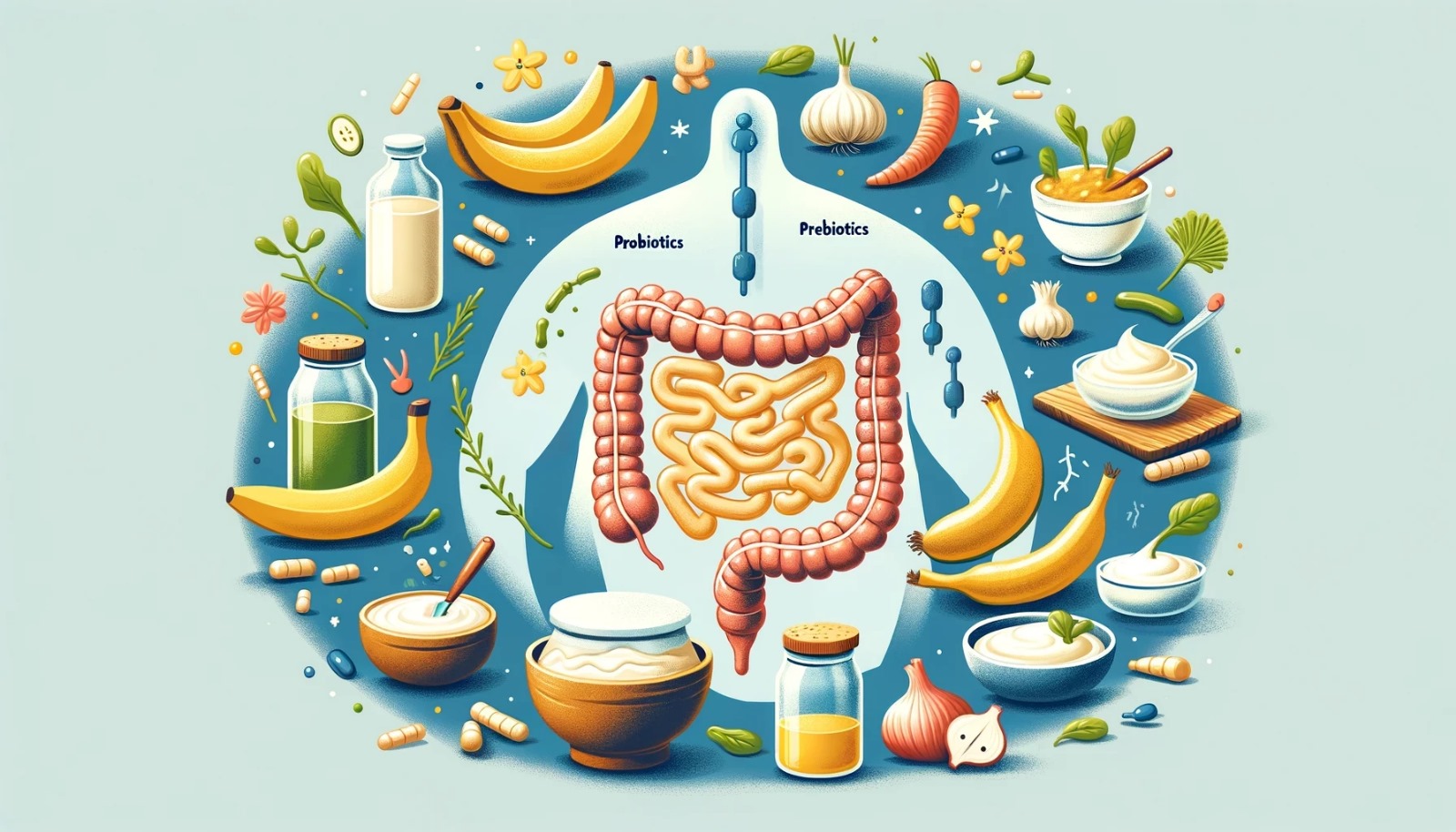 Maintaining Gut Health with Probiotics and Prebiotics