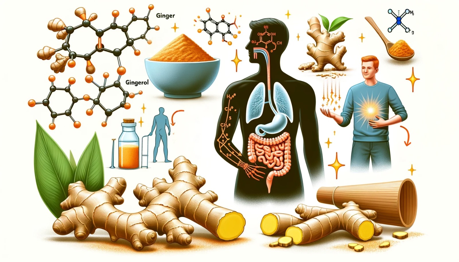 Ginger Benefits in Managing Crohn's Disease: A Holistic Approach